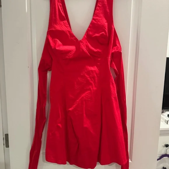 NWT Free People Red Dress - Picture 1 of 3